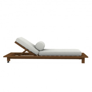 Gervasoni INOUT 81 Sonnenliege mit Rädern