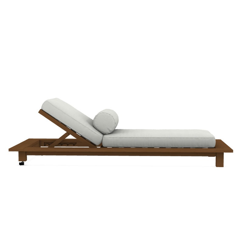Gervasoni INOUT 81 Sonnenliege mit Rädern