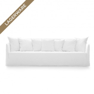 Gervasoni GHOST 14 Sofa 260 cm, Bezug Lino Bianco