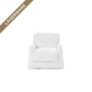 Gervasoni LOLL 05 Sessel, Bezug Lino Bianco