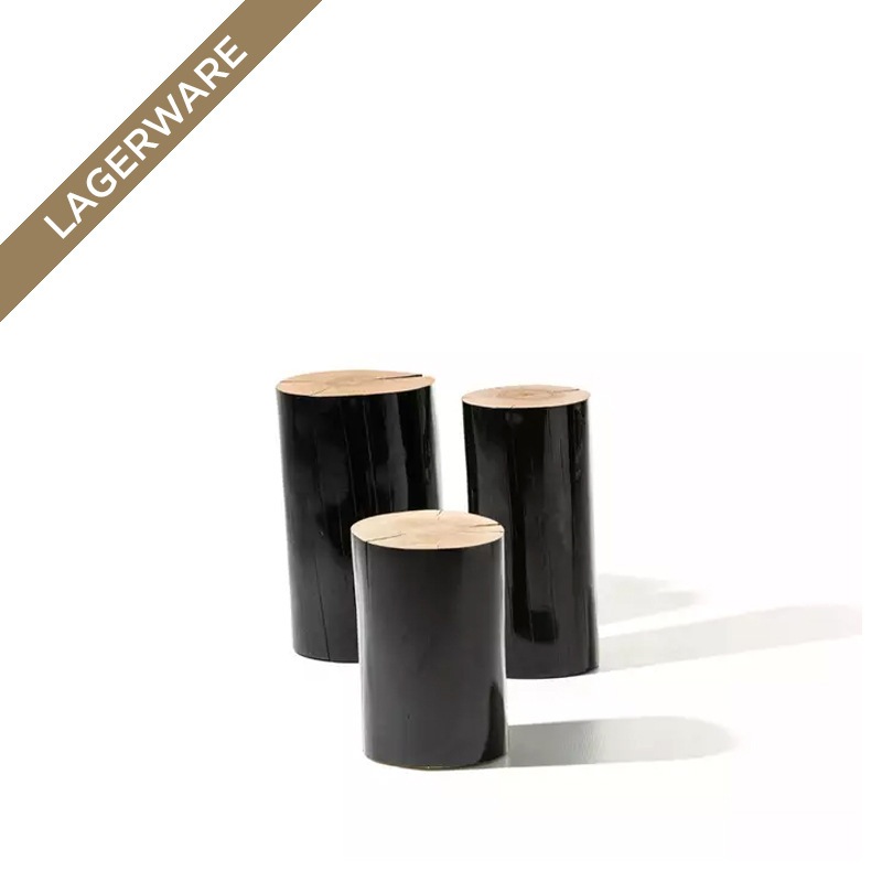 Gervasoni LOG L Beistelltisch, Schwarz