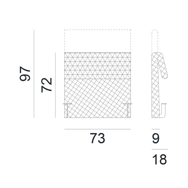 Gervasoni FLAIR Arm-/Rückenlehne