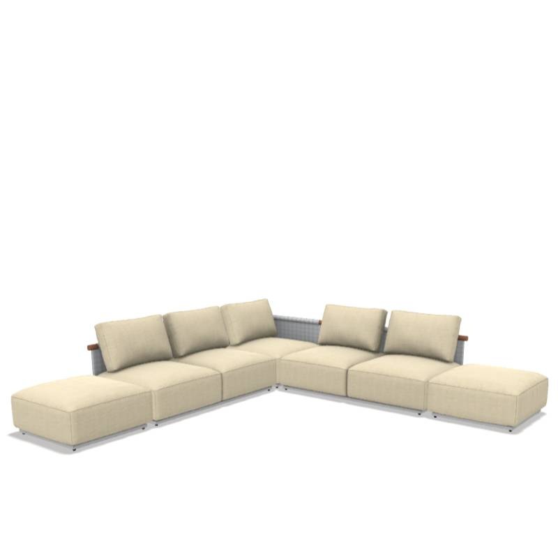 Schutzhülle für HASHI Sofa Kombination 08