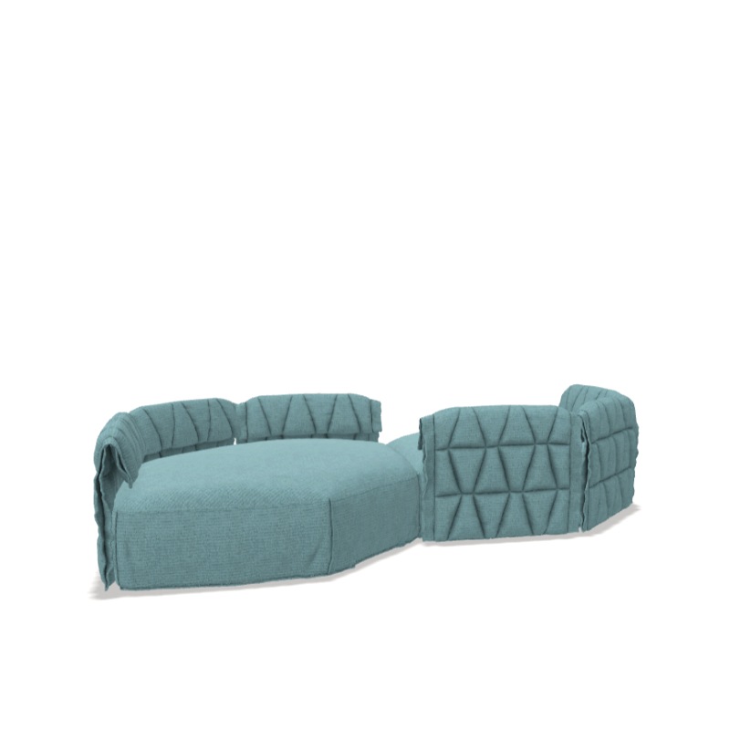 Ersatzhusse für FLAIR Sofa Kombination 02