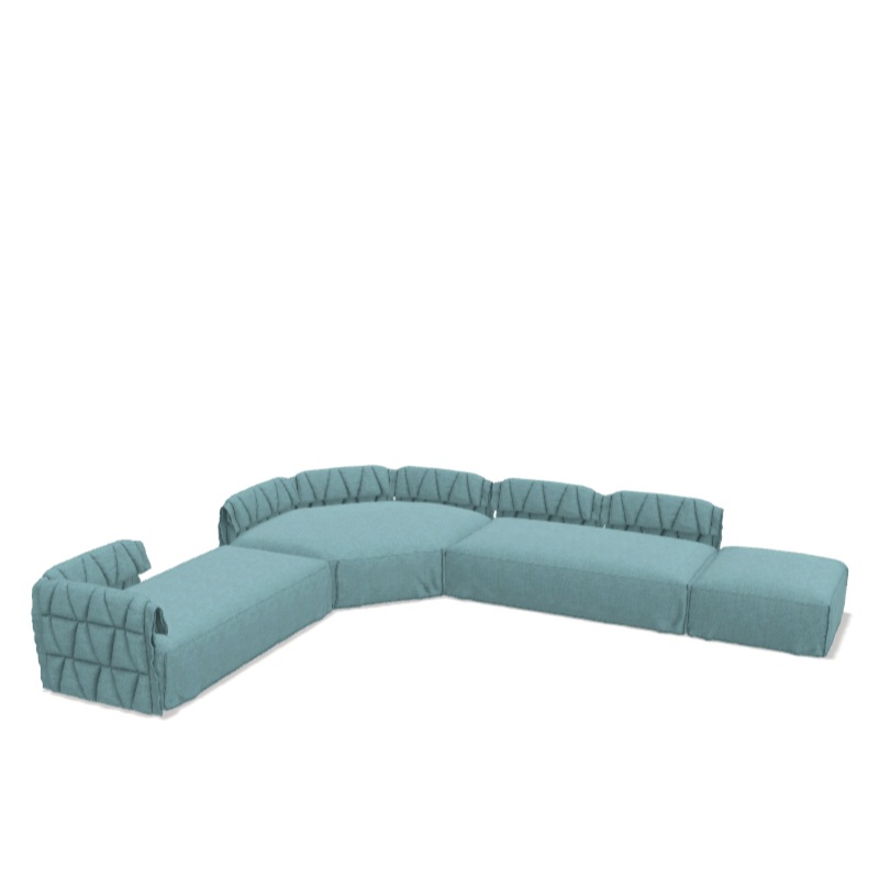 Ersatzhusse für FLAIR Sofa Kombination 03