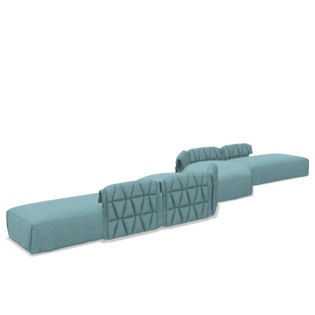 Ersatzhusse für FLAIR Sofa Kombination 04