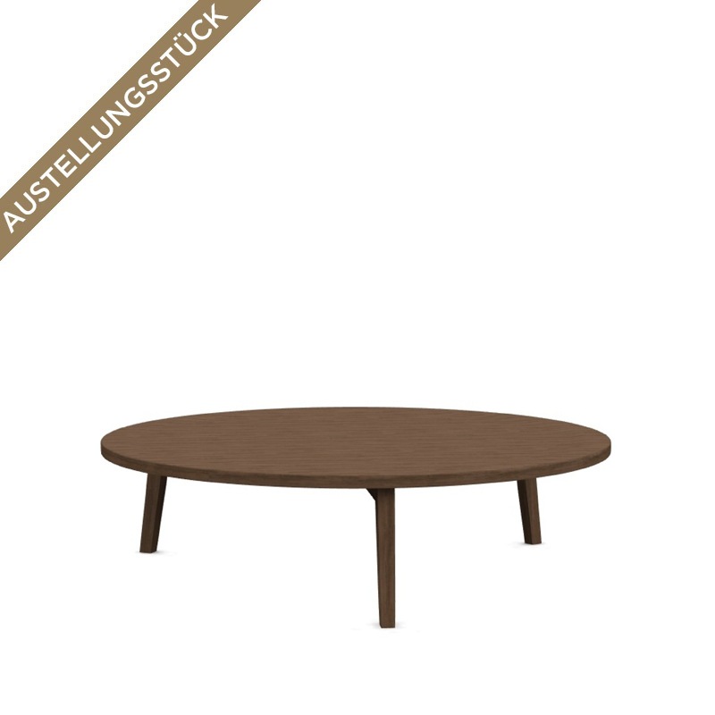 Gervasoni GRAY 46 Couchtisch Ø 130 cm, Nussbaum