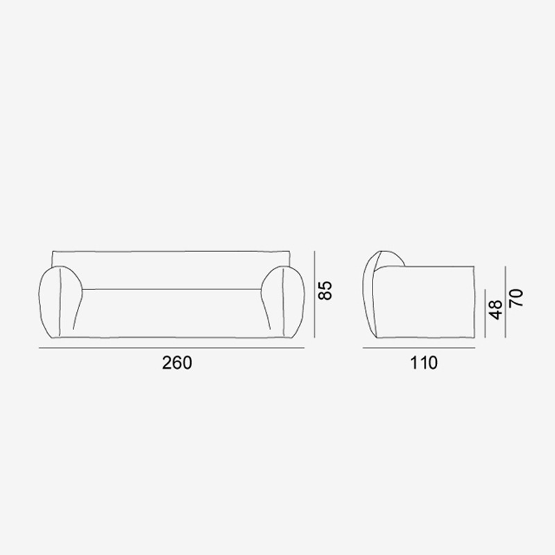 Gervasoni NUVOLA 12 Sofa